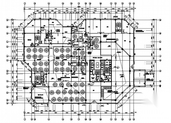 [南洋]某国际二十层商城建筑施工图cad施工图下载【ID:168116136】