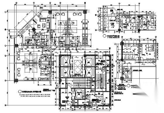 [南洋]某国际二十层商城建筑施工图cad施工图下载【ID:168116136】