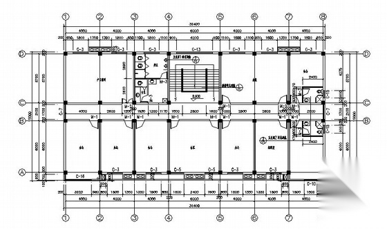 某三层框架办公楼建筑方案图施工图下载【ID:151639196】