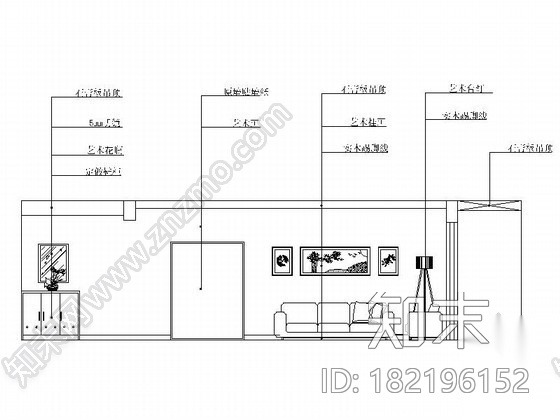 [山东]某经典复式设计装修图cad施工图下载【ID:182196152】