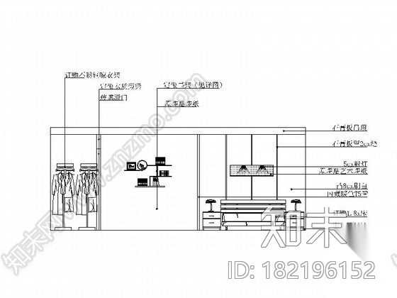 [山东]某经典复式设计装修图cad施工图下载【ID:182196152】