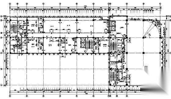 某十二层办公楼建筑方案图cad施工图下载【ID:151434198】