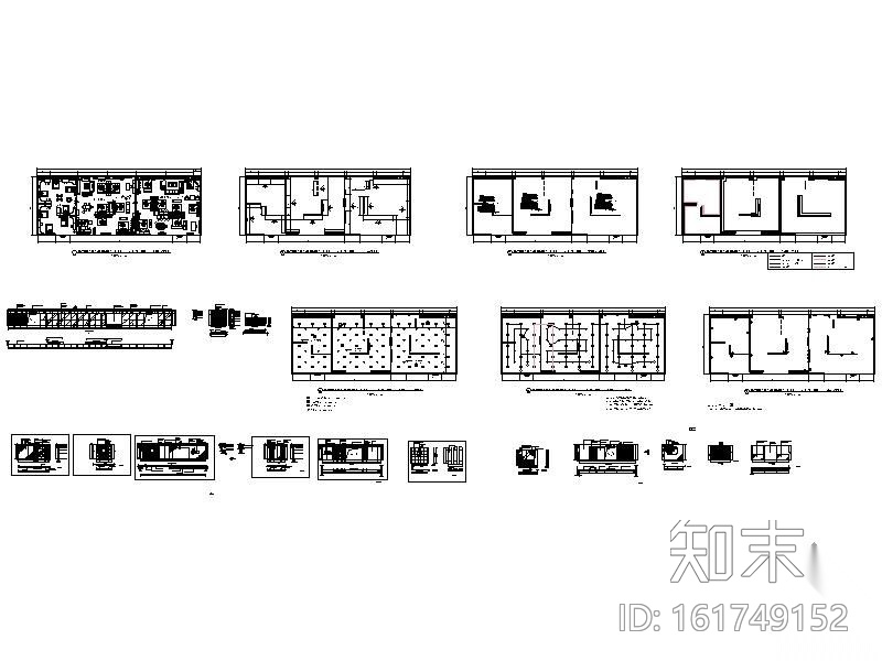 [济南]品牌家私专卖店装修图（含效果）cad施工图下载【ID:161749152】