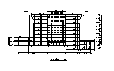 [上海]某大学图书馆建筑施工图（含结构图纸）cad施工图下载【ID:151543147】