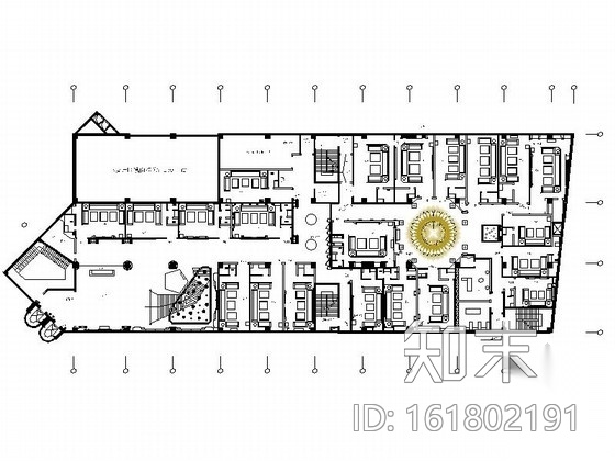 [福建]某豪华时尚KTV室内装修施工图（含效果）cad施工图下载【ID:161802191】