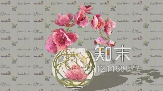 花兰花SU模型下载【ID:121159577】