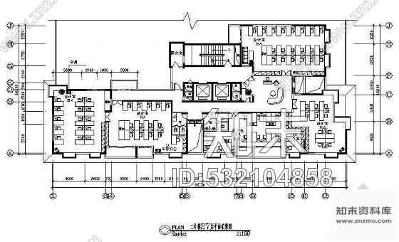 施工图某办公室装修改造图cad施工图下载【ID:532104858】