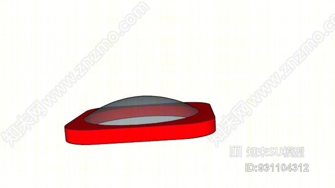 游戏设备圆顶（圆形）SU模型下载【ID:931104312】