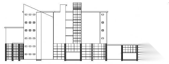 某科技信息六层综合楼建筑图cad施工图下载【ID:151435173】