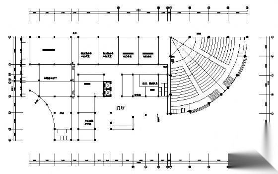 某科技信息六层综合楼建筑图cad施工图下载【ID:151435173】