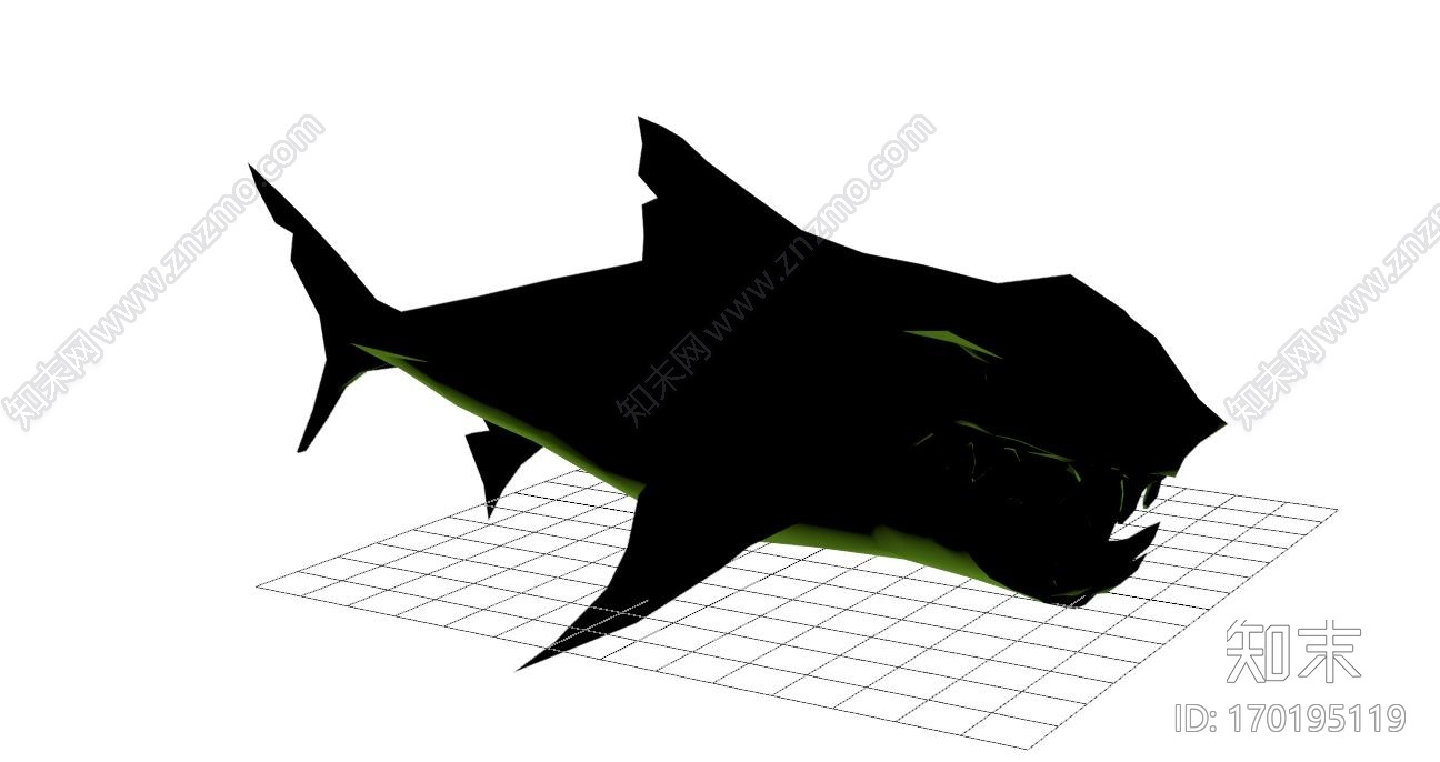 fizzshark_鲨鱼710393d打印模型下载【ID:170195119】
