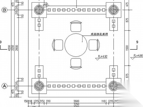 [浙江]温馨精品安置房景观设计施工图cad施工图下载【ID:161063161】