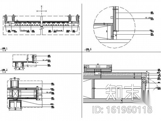 [重庆]现代简约四星级酒店行政套房室内设计施工图cad施工图下载【ID:161960118】