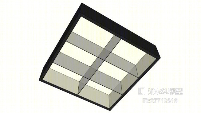 吸顶灯SU模型下载【ID:27719516】