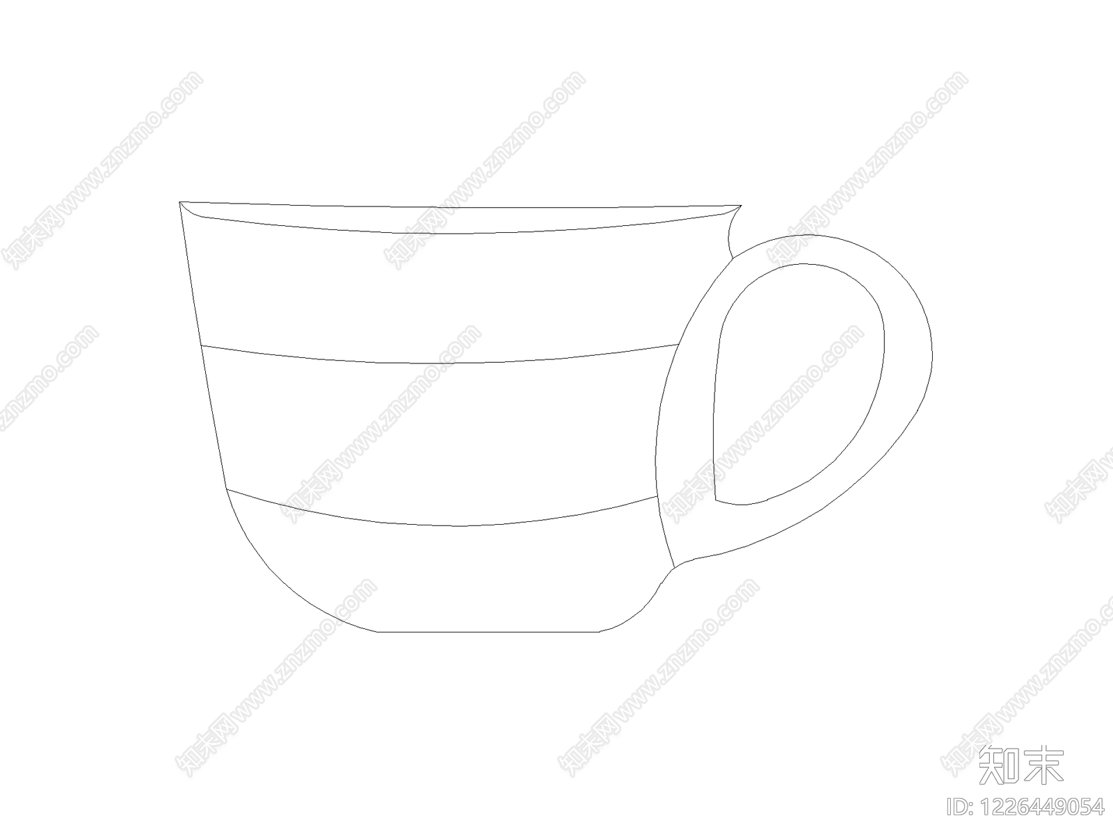 摆件cad施工图下载【ID:1226449054】