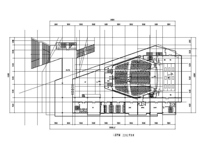 [甘肃]大学生活动中心建筑施工图设计（CAD）cad施工图下载【ID:160722195】