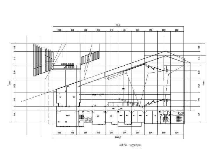 [甘肃]大学生活动中心建筑施工图设计（CAD）cad施工图下载【ID:160722195】