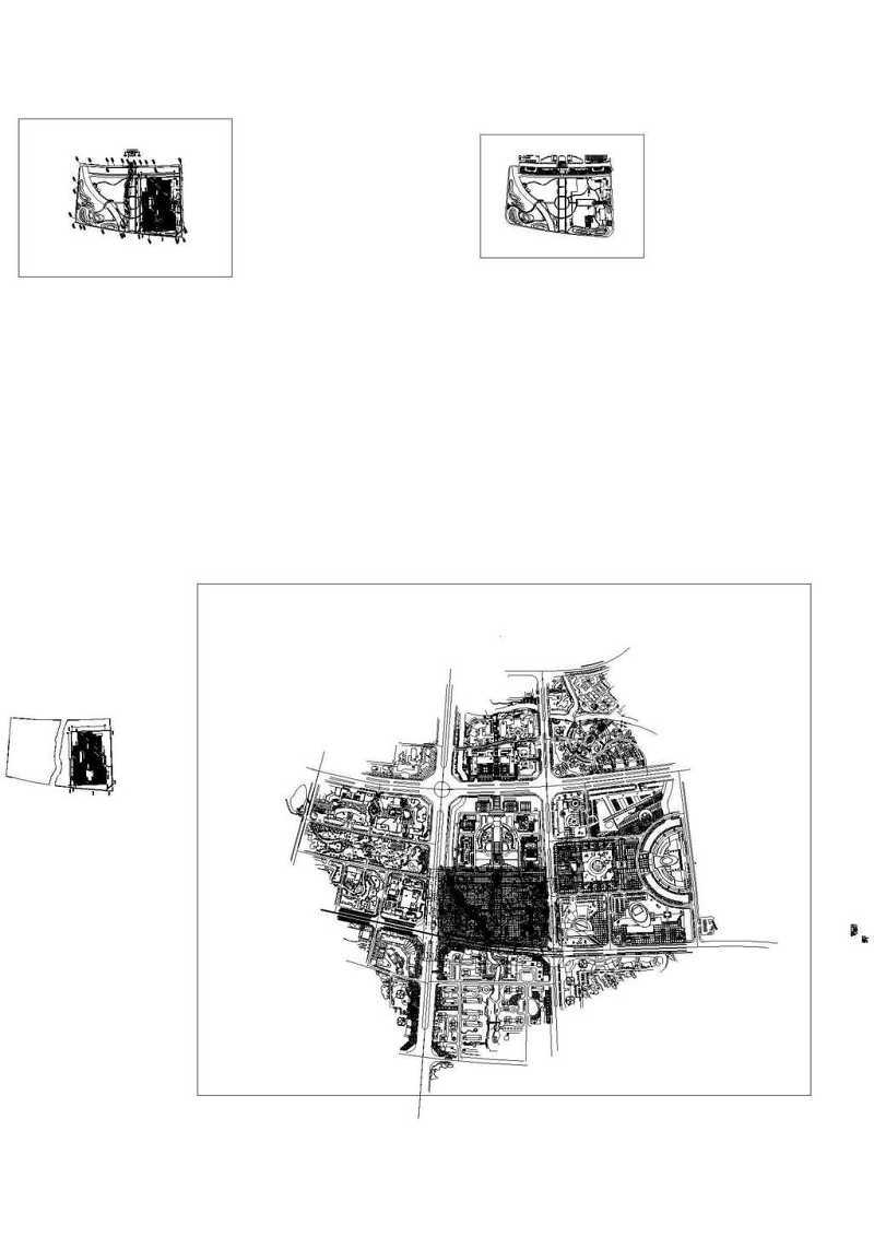 公园总图CAD图纸cad施工图下载【ID:149651128】