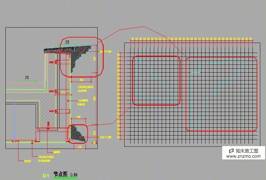 高档小区内装cad施工图下载【ID:36922868】