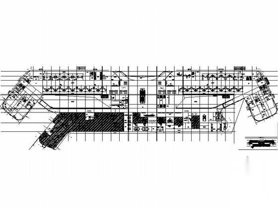 [广东]14层玻璃幕墙立面医院建筑设计施工图（2015年图纸...施工图下载【ID:160722168】