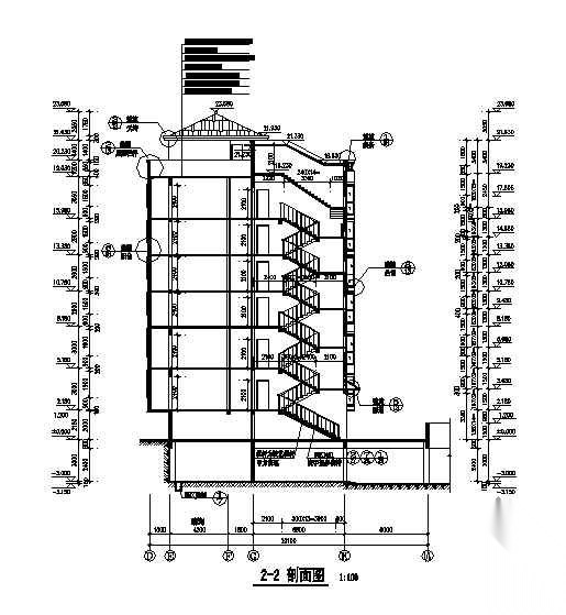 商住楼建筑施工图cad施工图下载【ID:149857109】