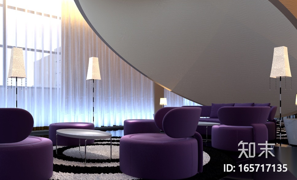 金海花园城会所空间设计施工图（附效果图）施工图下载【ID:165717135】