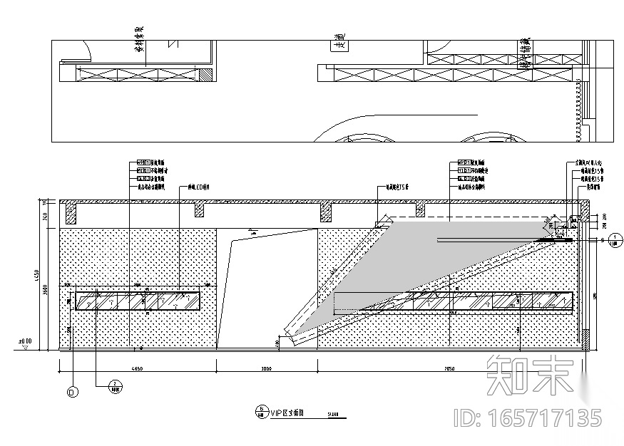金海花园城会所空间设计施工图（附效果图）cad施工图下载【ID:165717135】