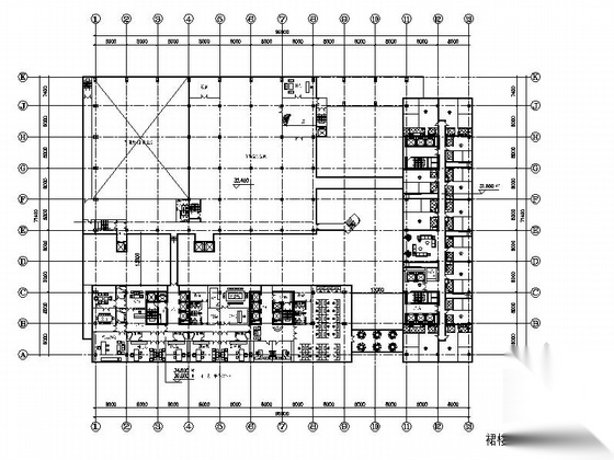 [深圳]现代风格25层知名传媒中心建筑设计方案(含效果图...cad施工图下载【ID:166813161】