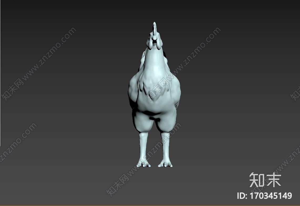 大公鸡Chiken_t3d打印模型下载【ID:170345149】