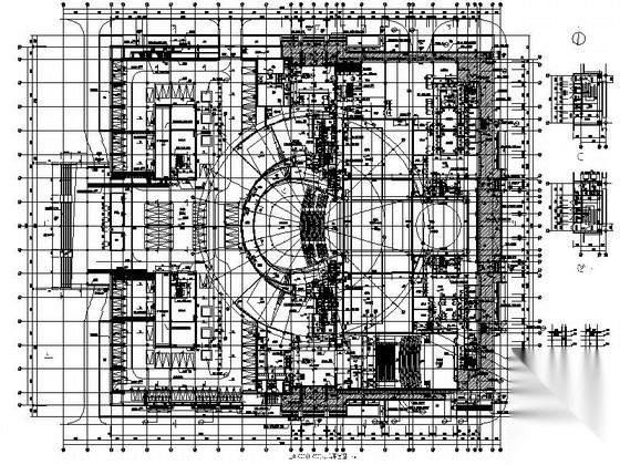 [宁夏]某六层大型甲等歌剧院建筑施工图施工图下载【ID:164865162】