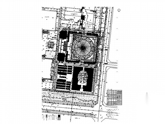 [宁夏]某六层大型甲等歌剧院建筑施工图施工图下载【ID:164865162】