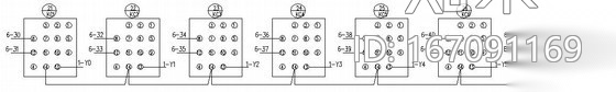 某加压泵站PLC柜接线设计图cad施工图下载【ID:167091169】