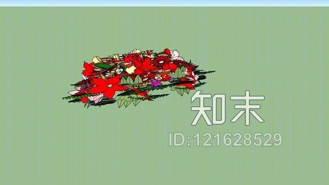 棺材花SU模型下载【ID:121628529】
