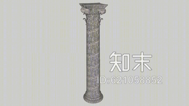 _支柱3SU模型下载【ID:621058852】