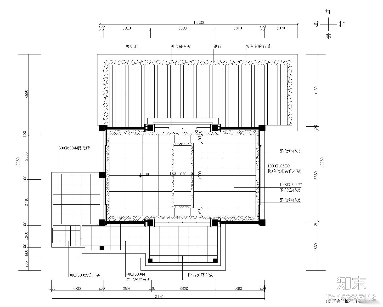 某别墅型私人接待餐厅装饰施工图cad施工图下载【ID:166687112】