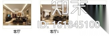 [深圳]花园小区简欧三居室样板房装修图（含效果）cad施工图下载【ID:161845100】
