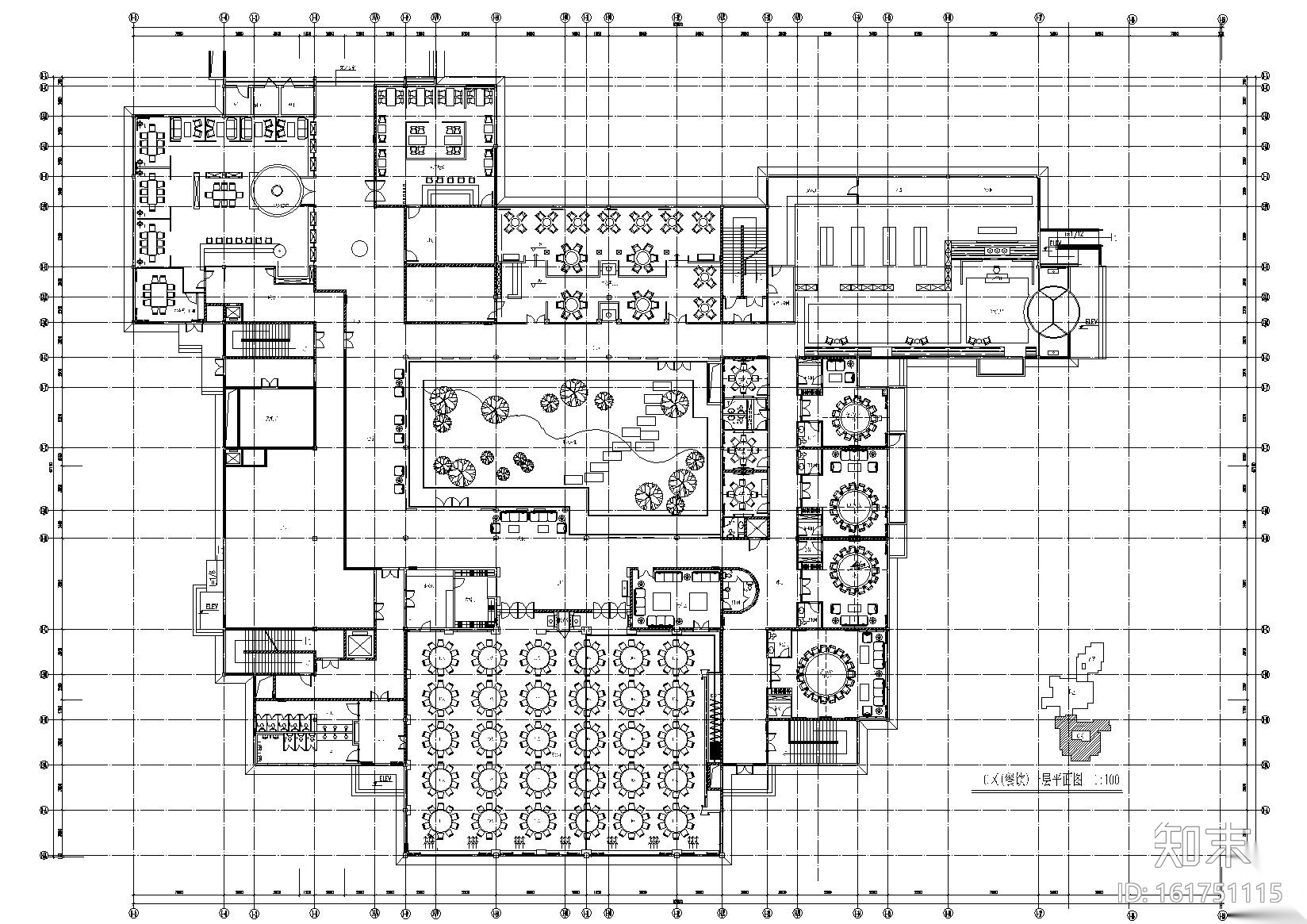 [浙江]绍兴鉴湖大酒店工程施工图​+实景图cad施工图下载【ID:161751115】