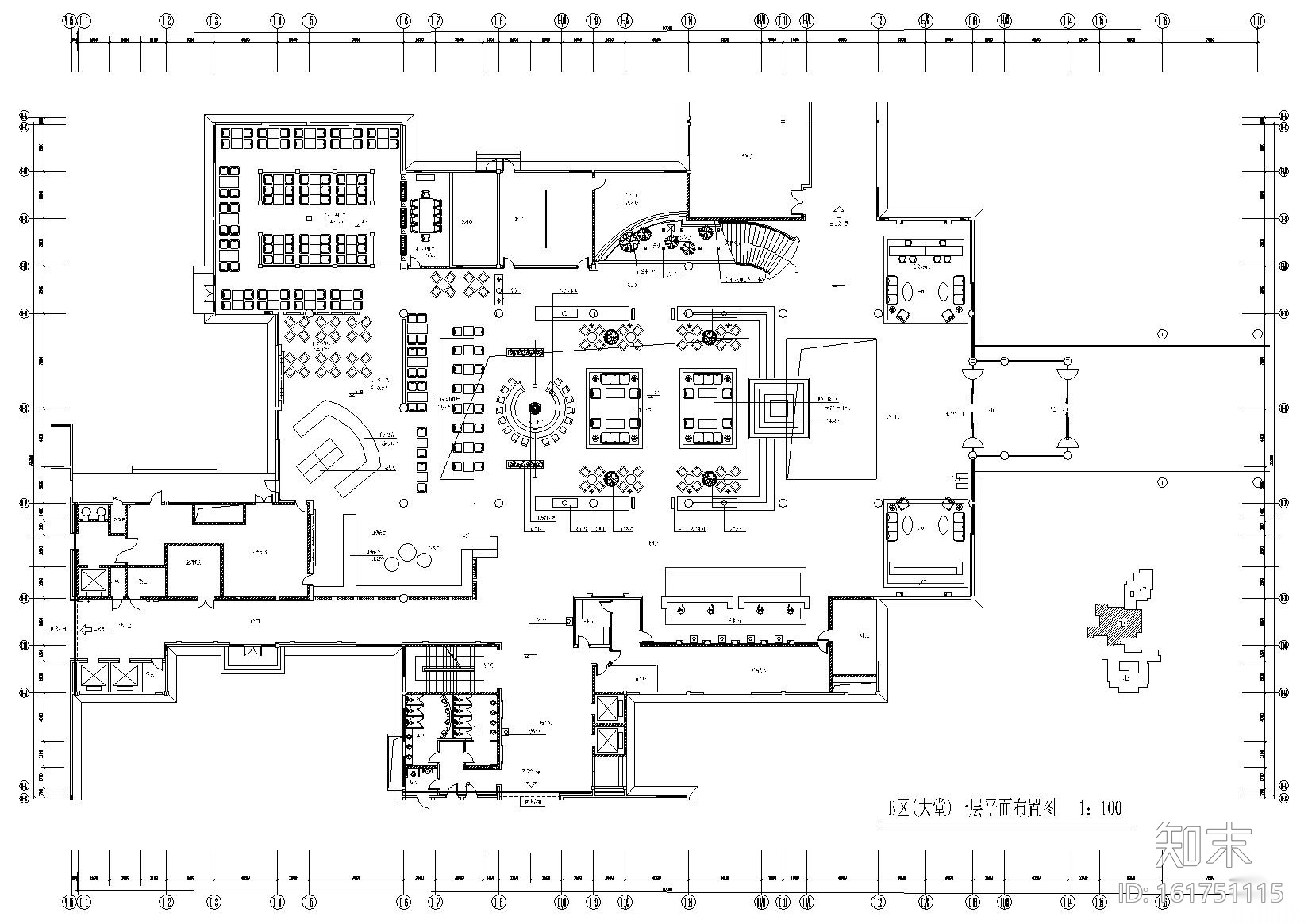 [浙江]绍兴鉴湖大酒店工程施工图​+实景图cad施工图下载【ID:161751115】