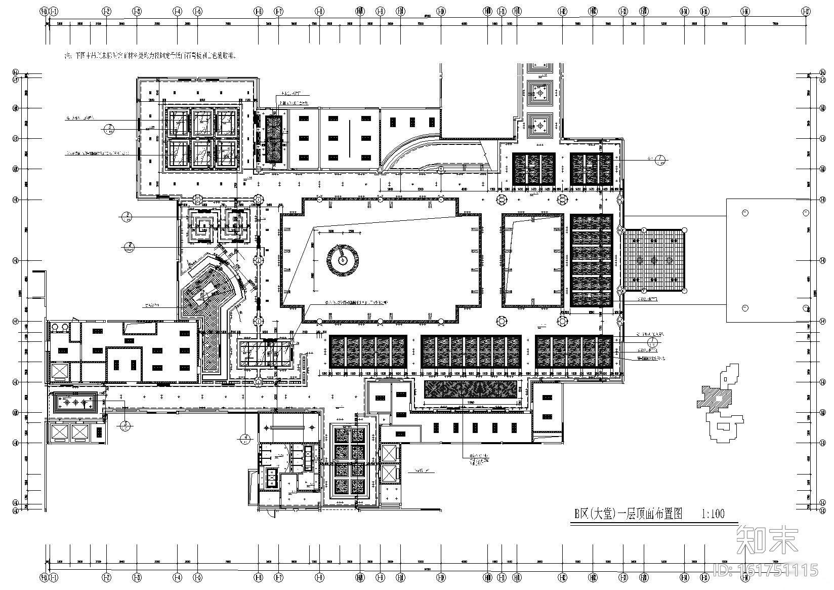 [浙江]绍兴鉴湖大酒店工程施工图​+实景图cad施工图下载【ID:161751115】