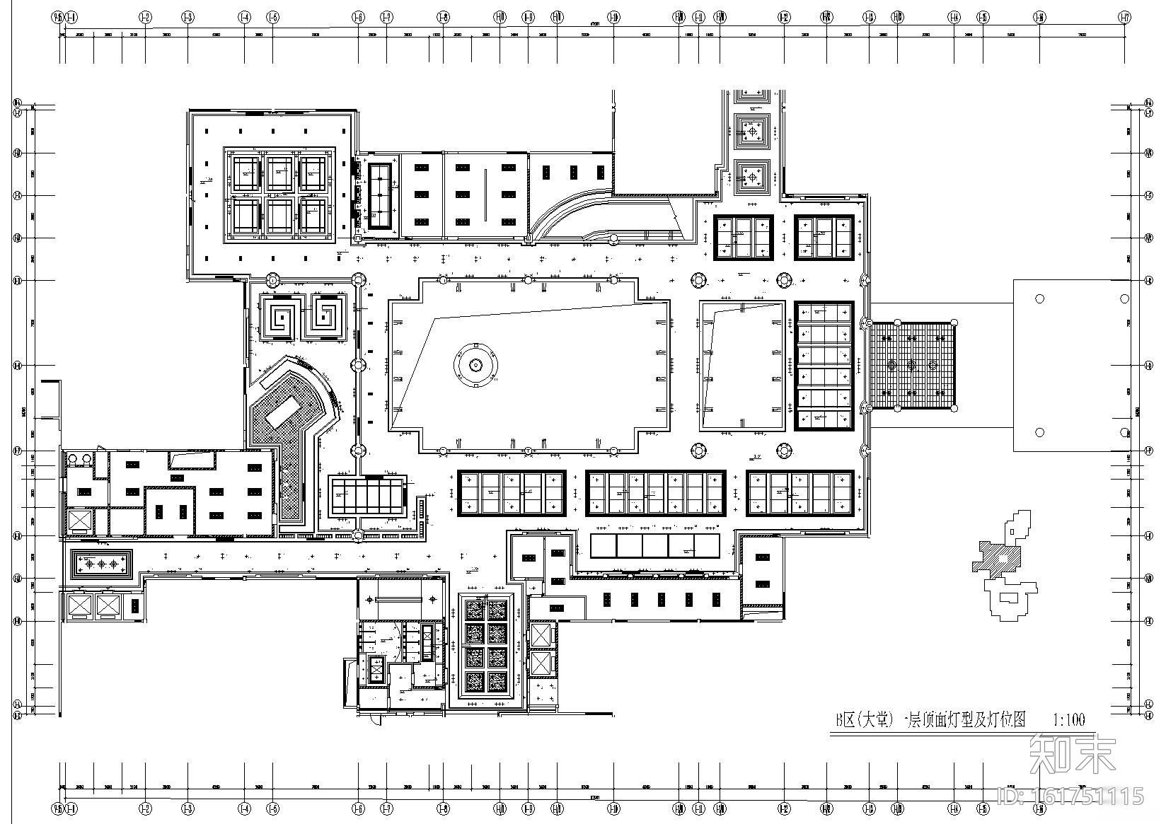 [浙江]绍兴鉴湖大酒店工程施工图​+实景图cad施工图下载【ID:161751115】