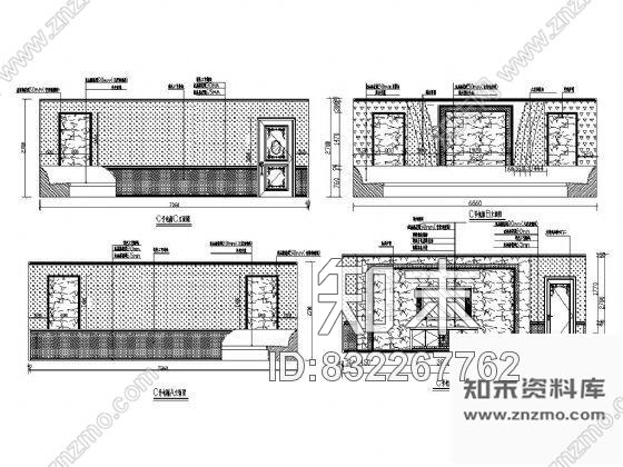 图块/节点KTV包厢立面设计图cad施工图下载【ID:832267762】