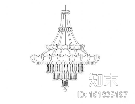 各式灯具图块集cad施工图下载【ID:161835197】