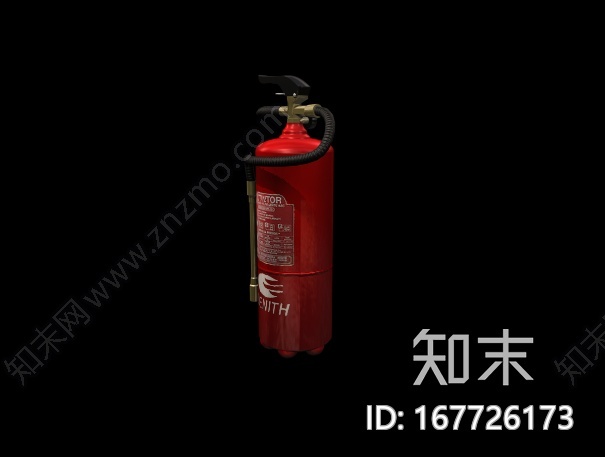 灭火器模型CG模型下载【ID:167726173】
