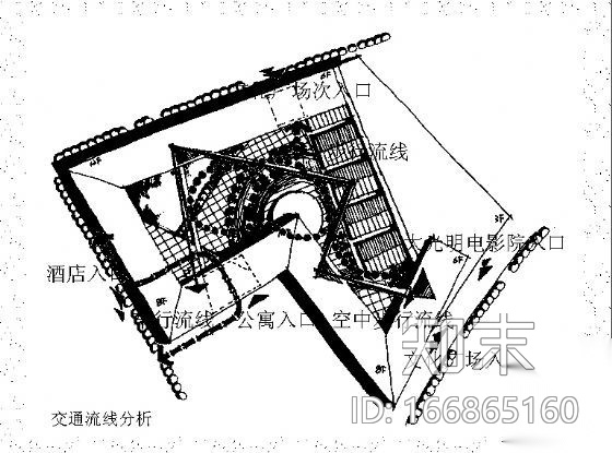 老上海文化广场概念设计cad施工图下载【ID:166865160】