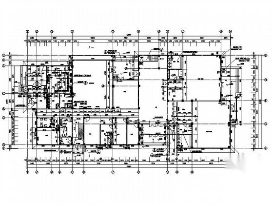 [山东]欧式风格3层幼儿园建筑设计施工图cad施工图下载【ID:165932165】