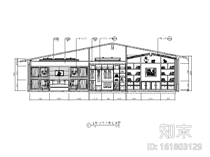 [四川]全套别墅样板房设计CAD施工图（含效果图、实景图...cad施工图下载【ID:161803129】