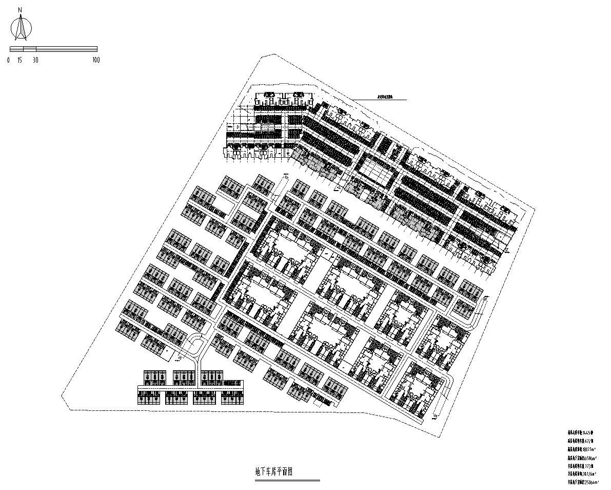 [湖北]武汉龙鼎精功楚天华都居住区建筑施工图文本施工图下载【ID:149585123】