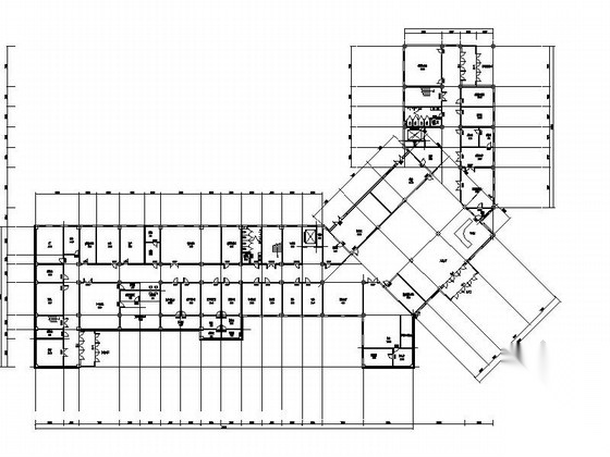 某医院主体四层综合楼建筑方案平面图及效果图施工图下载【ID:166317153】