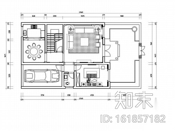 经典中式三层别墅室内装修图（含效果）cad施工图下载【ID:161857182】