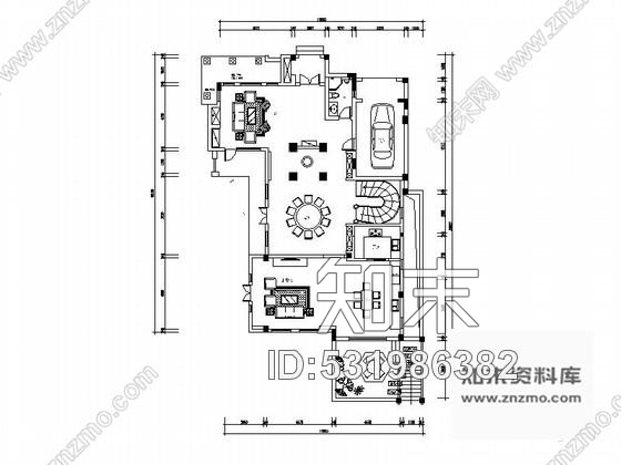 施工图苏州独栋豪华双层别墅室内装修施工图含效果cad施工图下载【ID:531986382】